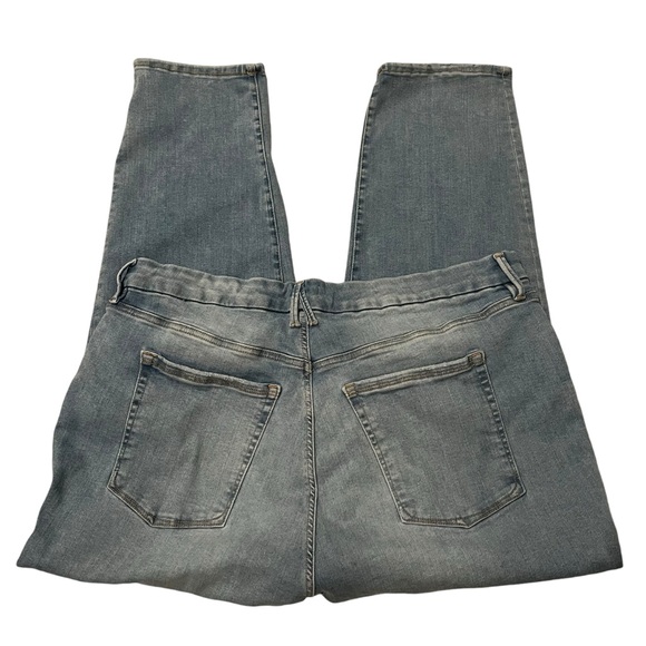 Good American Always Fits Good Classic Slim Straight Jeans, Sz 20-26 - Picture 8 of 16